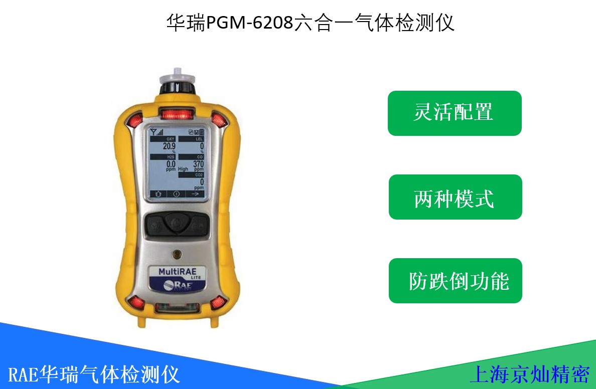 1-200I1091525 华瑞气体检测仪MultiRAE 2六合一多职能报警器